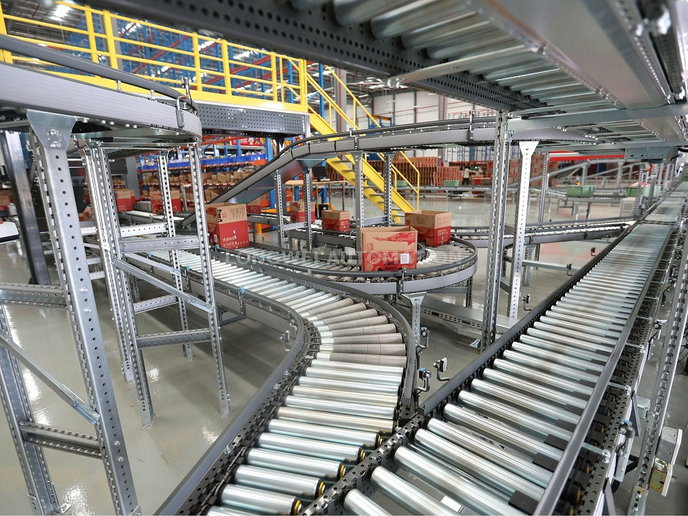 照射消毒自動搬送ライン