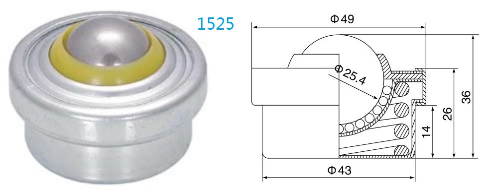 耐衝撃プラグ落とし込み固定ボールトランスファーユニット 