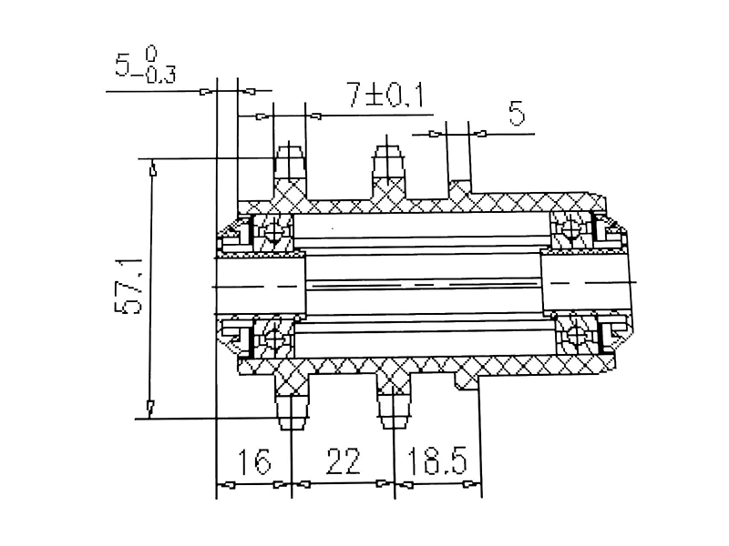 プラスチックスプロケットを蓄積する
