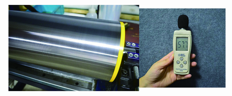 ローラーノイズテスト