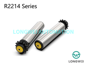 中型単列ポリマー スプロケット チェーン駆動コンベヤ ローラー