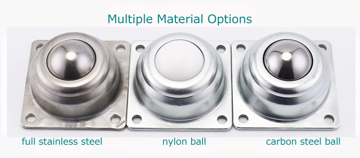 複数のマテリアルボールベアリングトランスファーユニット