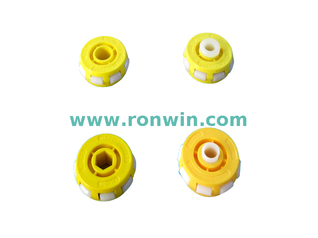 コンベアシステム用の90度シフトプラスチックスケートホイール