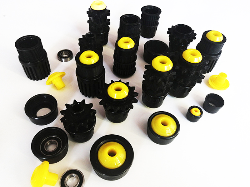 コンベアローラーのプラスチック部品