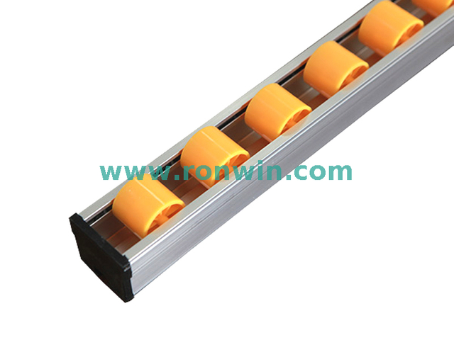 直径28mm ホイール アルミニウム合金カートン フロー トラック