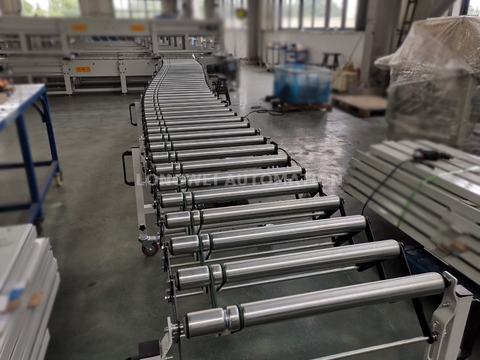 柔軟な拡張可能なOベルトモータードライブローラーコンベア 