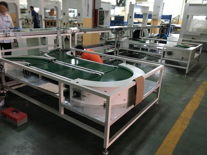 水平ベルトコンベヤ