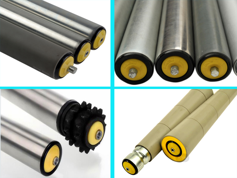 ポリマーベアリングアセンブリを備えたコンベアローラー