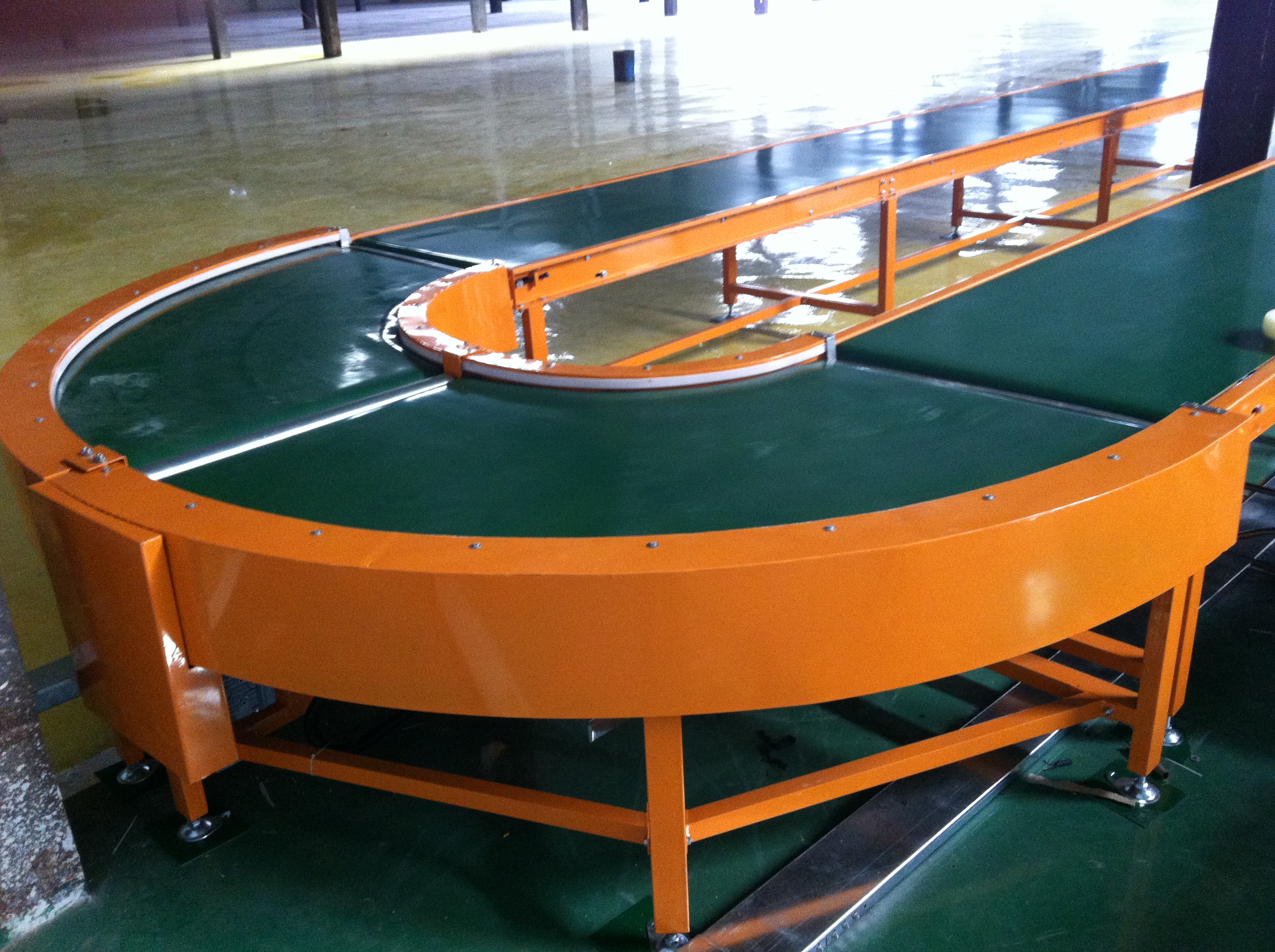 ベルトコンベヤーライン