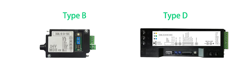 DCモーター駆動のローラー制御ドライブ