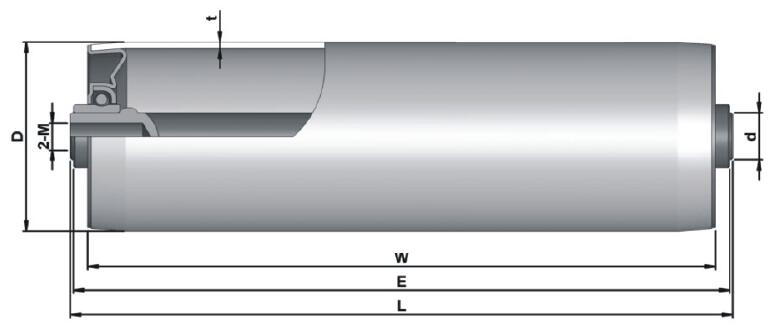 重力コンベアローラー