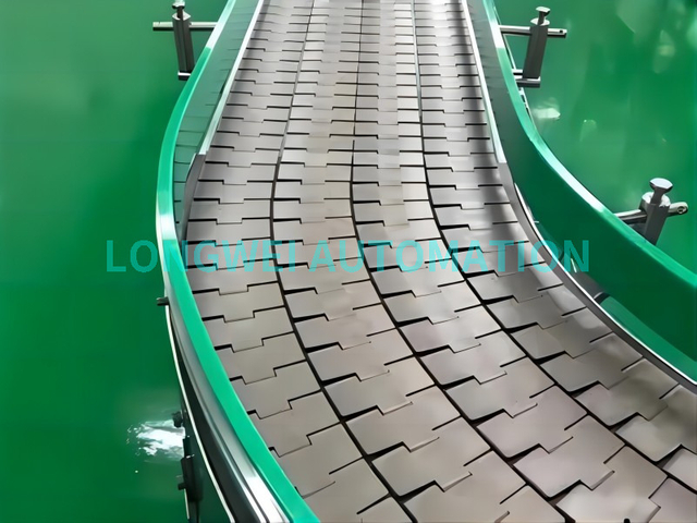 モジュラーマットトップチェーンコンベヤ