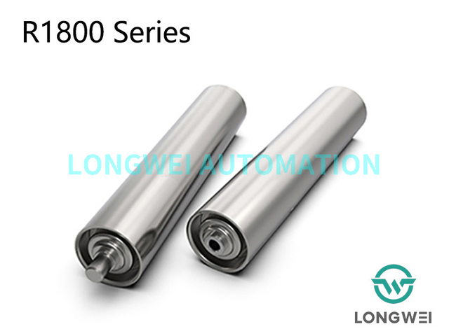 スチールベアリングハウジングを備えた頑丈な重力コンベヤローラー