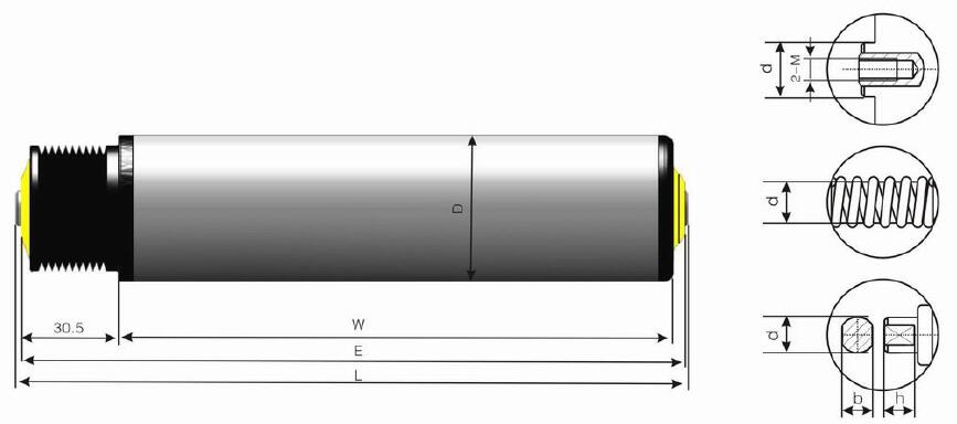 DR250 Polyvee プーリー駆動コンベヤ ローラー