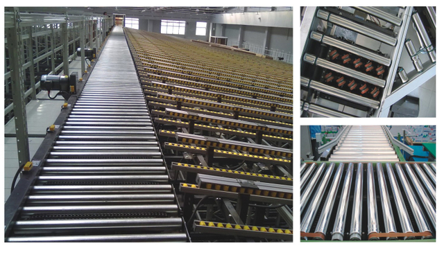 Eコマース物流コンベアシステム1