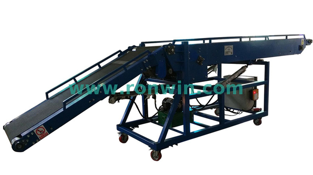 ロジスティクスセンター用の可動式伸縮ベルトコンベア