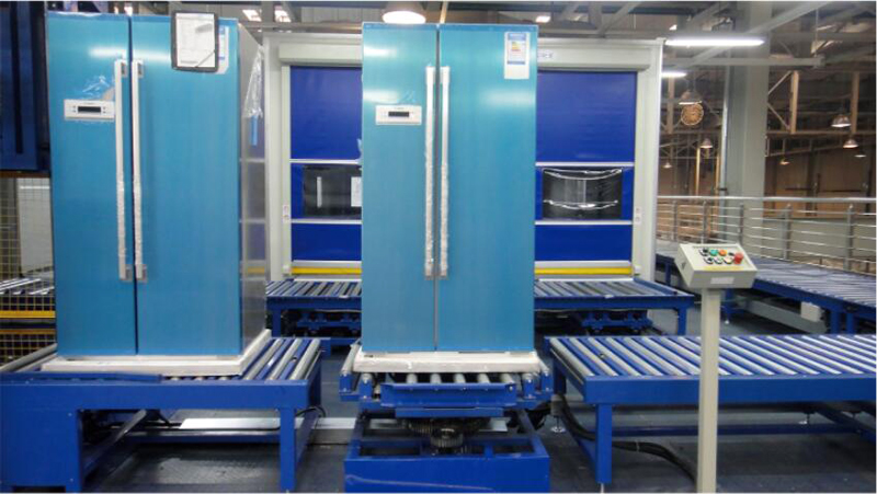 パレットターンテーブルコンベア