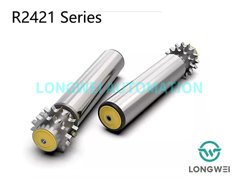 中荷重用複列スチールスプロケットコンベヤ ディブンローラー