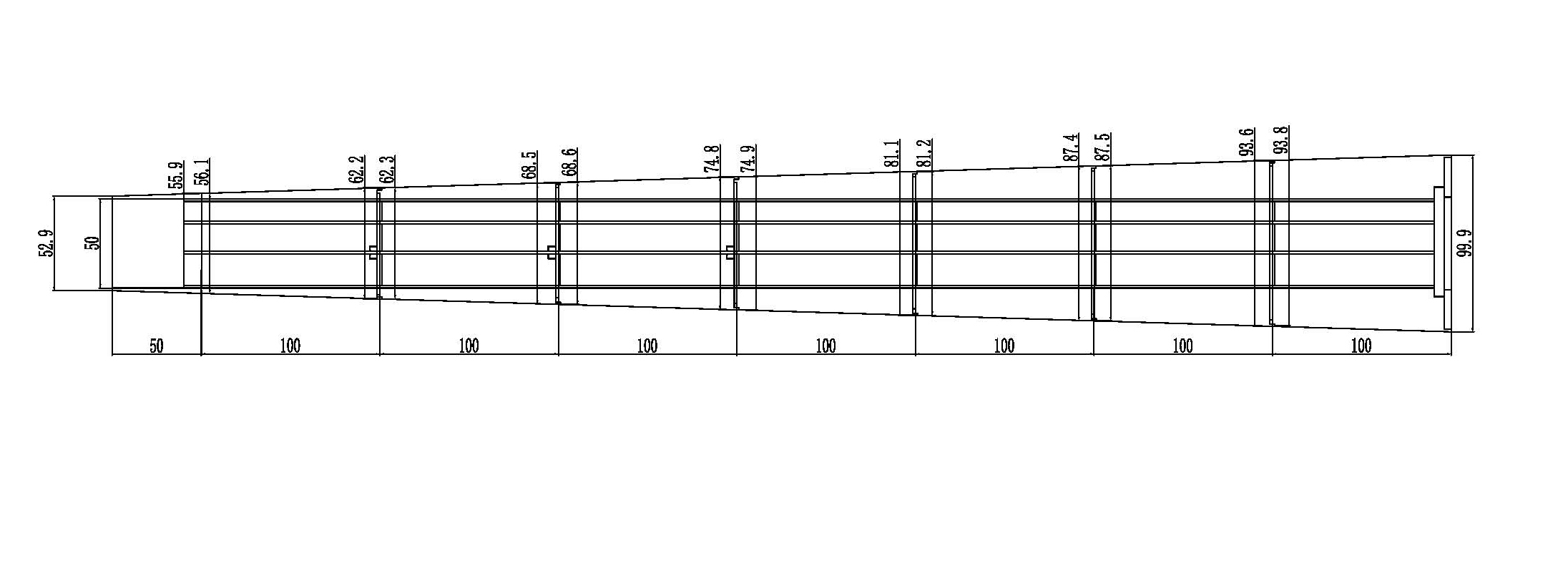 50テーパースリーブ