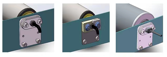 モーター駆動ローラーの取り付け