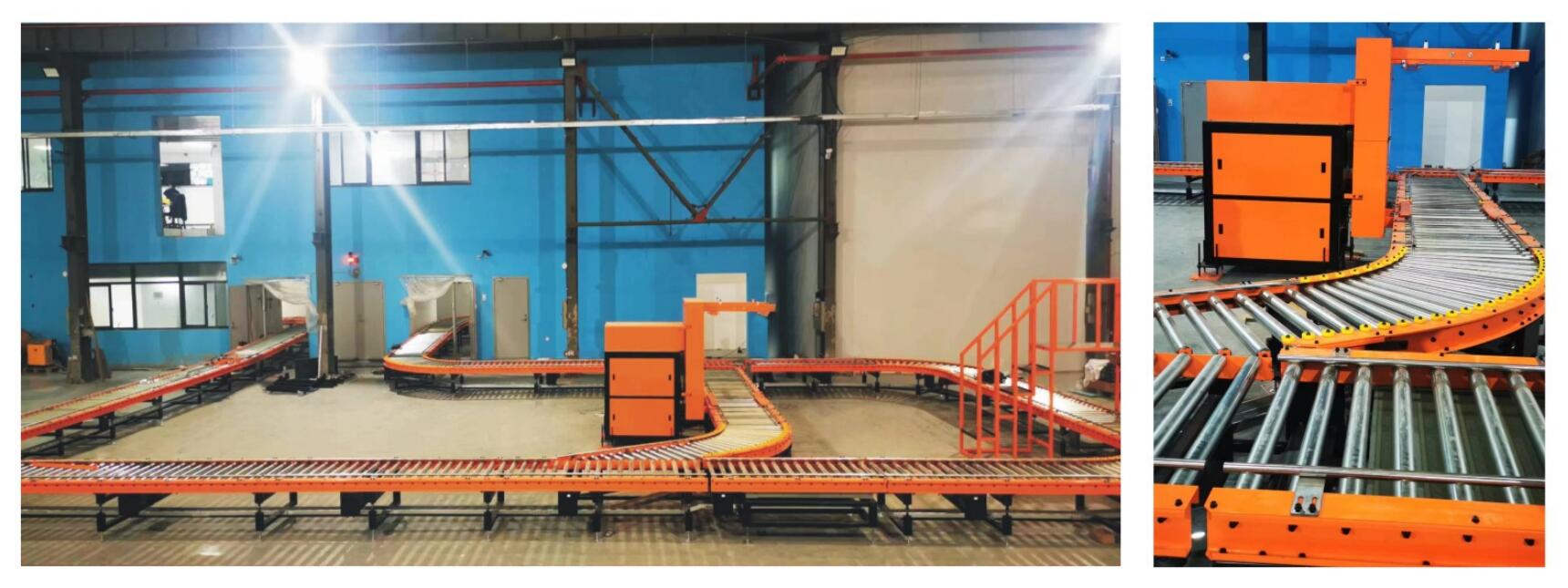 照射コンベアシステム