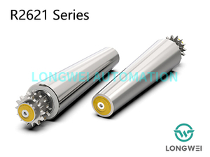 頑丈なスチール スプロケット テーパー スチール コンベヤ ローラー