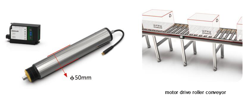 リンクされたローラーコンベア用のモーターローラー