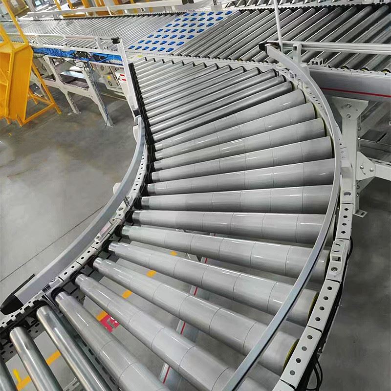 曲線ローラーコンベア用のテーパーローラー