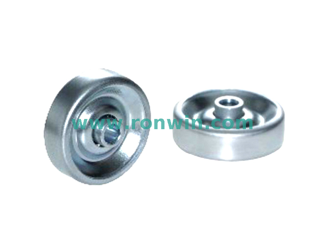 コンベアシステム用の亜鉛メッキスチールスケートホイール