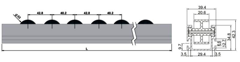 アルミニウムフローホイールトラック